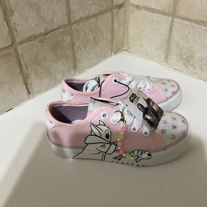 Disney Star Wars Grogu Pink Sparkle Shoes Ground Up